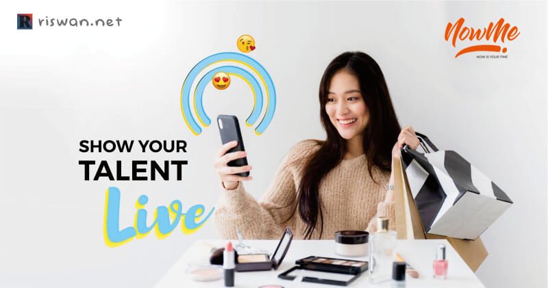 NOWME Platform Live Commerce Nomor Satu di Asia Tenggara