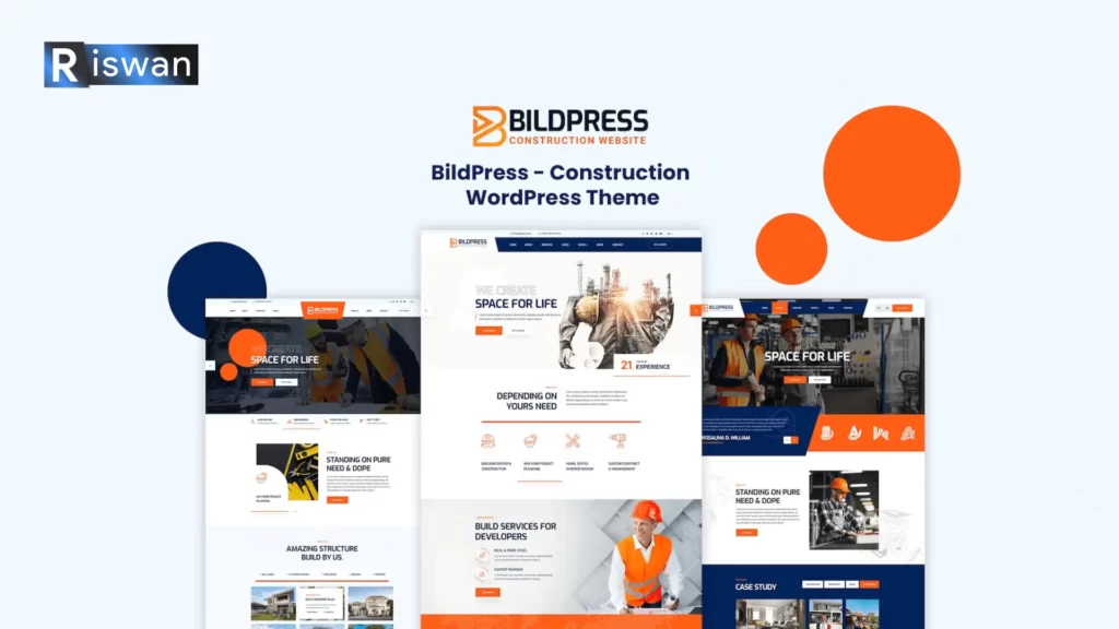 Download BildPress - Construction WordPress Theme + RTL