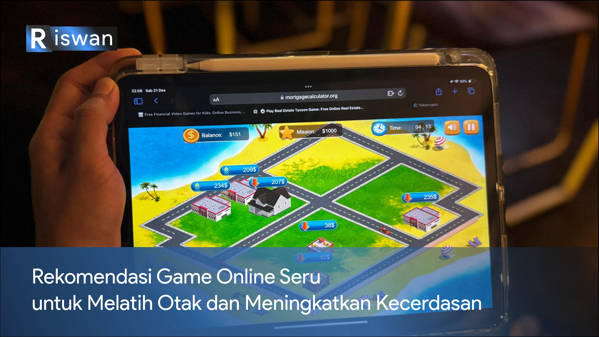 Game Online Seru untuk Latih Otak