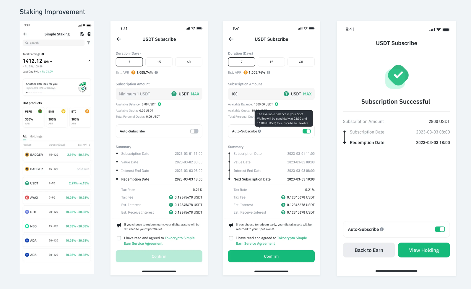 Staking Experience di Tokocrypto yang Lebih Lengkap