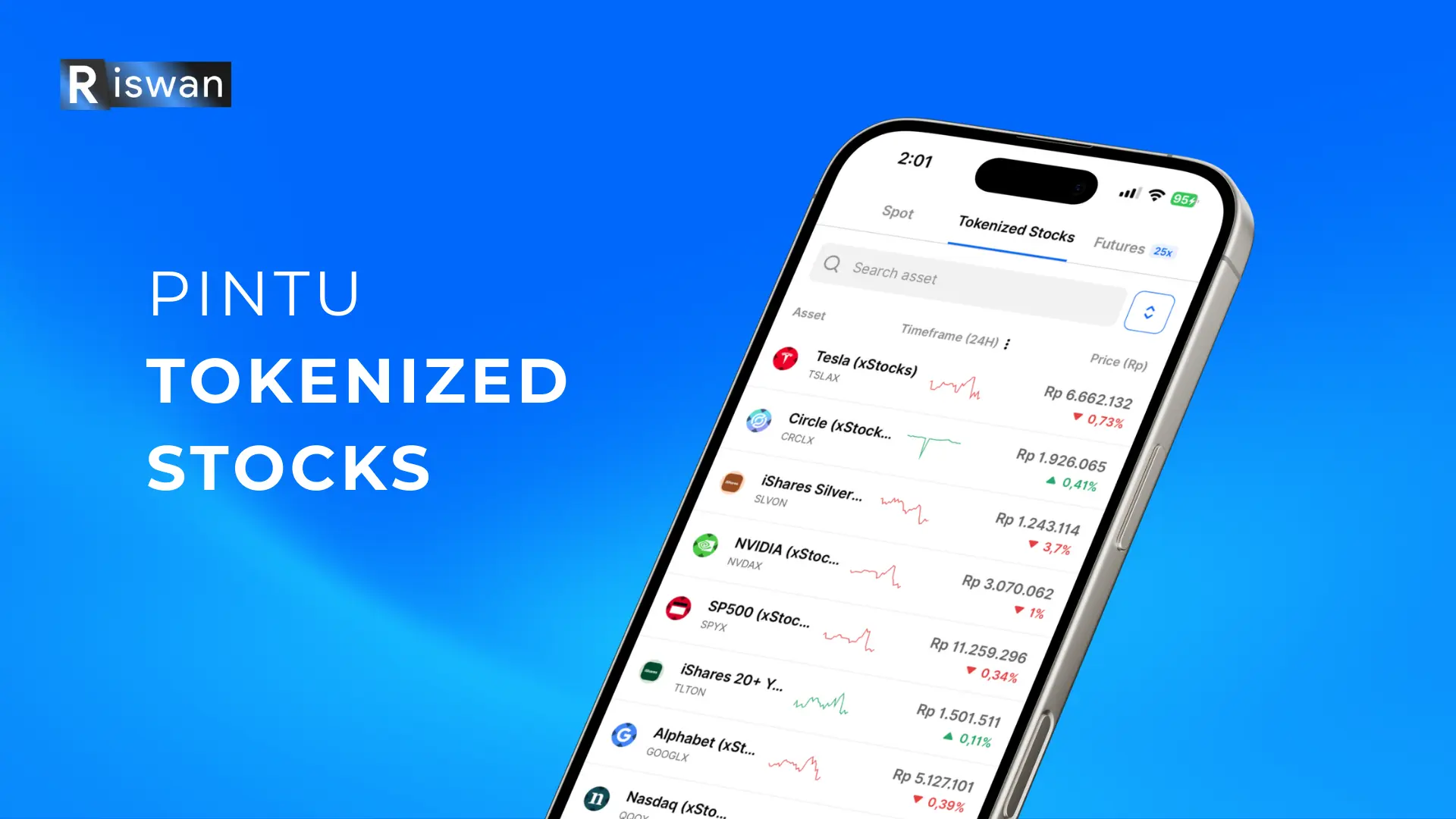 Investasi dan Trading Saham Tertokenisasi di Pintu